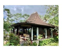 Joglo-Villa on freehold land